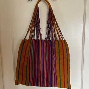 Handmade knit purse / bag
